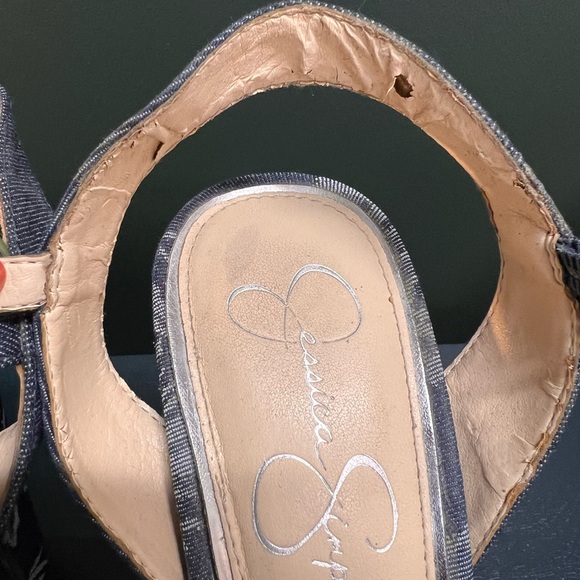 Jessica Simpson floral Heels - Picture 6 of 7